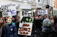 Duńska demonstracja przeciwko ACTA