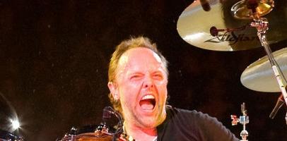 Duńczyk Lars Ulrich, perkusista zespołu Metallica