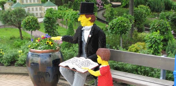 Hans Christian Andersen Legoland Dania