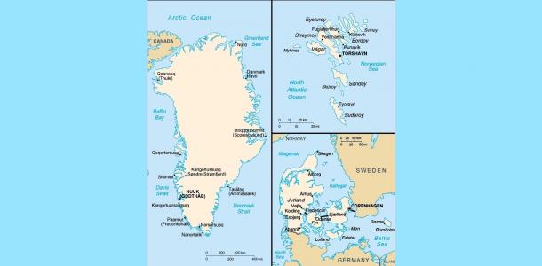 Dania, Grenlandia i Wyspy Owcze