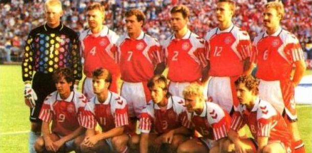 Piłkarska reprezentacja Danii 1992
